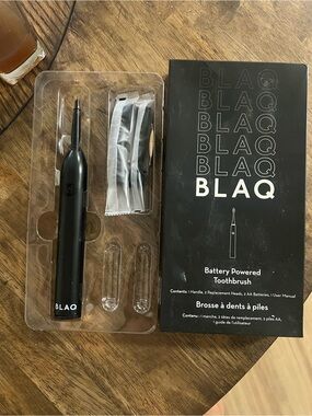 Black Battery Powered Electric Toothbrush